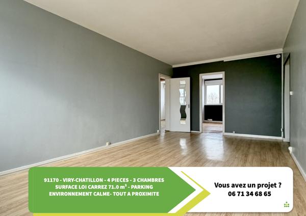 Appartement 4 pièces - 71 m²