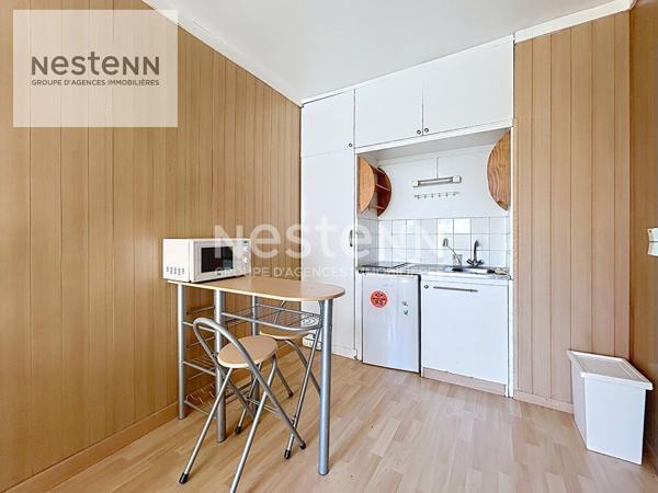 STUDIO MEUBLÉ - QUARTIER DUNOIS - REZ DE CHAUSSÉE SUR COUR - KITCHENETTE