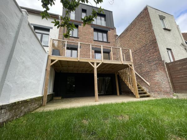 LA MADELEINE – MAISON FAMILIALE 4 chambres dont 1 suite – garage, terrasse, jardin. RUE TRÈS CALME ET RECHERCH