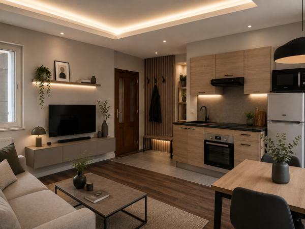 Appartement T2 de 40m² , terrasse 14m², jardin 38m², carport pour 2 voitures de 34m² à Mouguerre