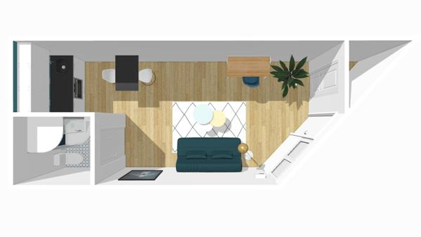 STUDIO 27M² A RENOVER ENTIEREMENT MAIRIE DES LILAS