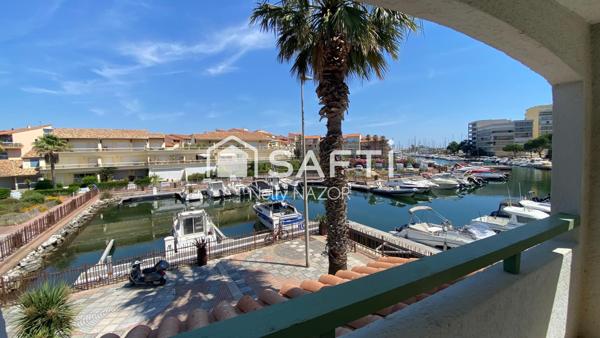 SUPERBE VUE SUR MARINA T5  AVEC LOGGIA ET PARKING