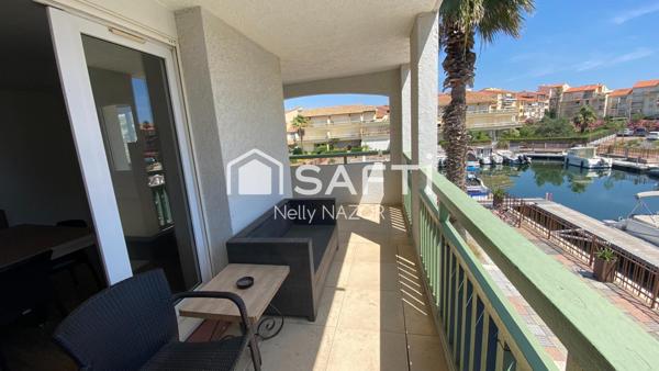 SUPERBE VUE SUR MARINA T5  AVEC LOGGIA ET PARKING