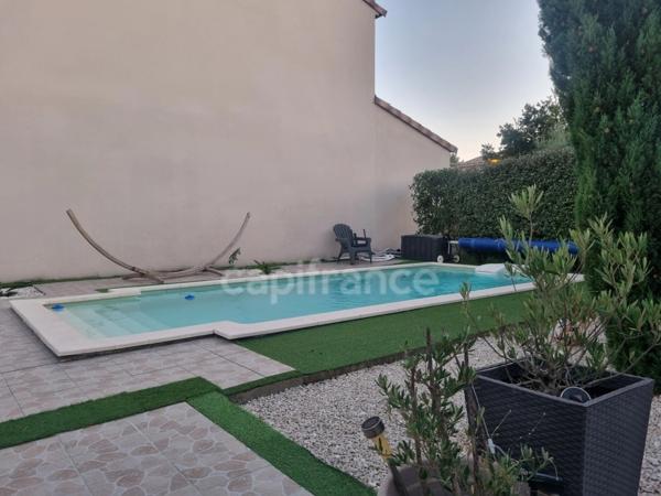 Maison R+1 de 100 m² avec piscine sur un terrain de 506 m² arboré et aménagé