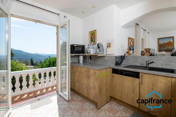 83 Toulon 4 chemins/le Baou, Villa 118m2 ( et plus de 35  m2 buanderie, annexe) vue mer calme 6 pieces 1053 m2