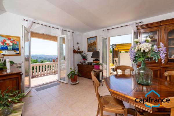 83 Toulon 4 chemins/le Baou, Villa 118m2 ( et plus de 35  m2 buanderie, annexe) vue mer calme 6 pieces 1053 m2