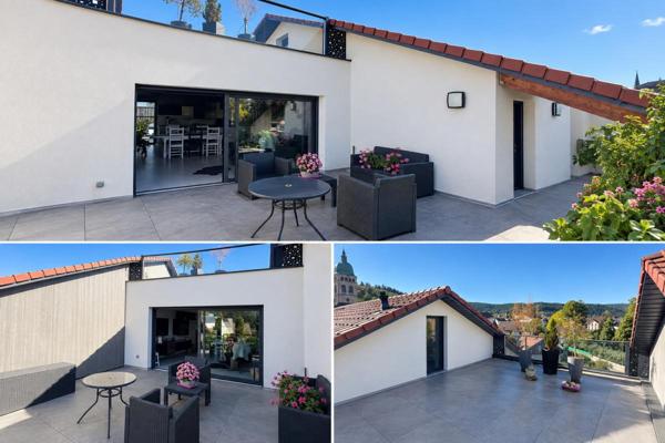 Appartement T4 Toit terrasse de 112 m2 à Gérardmer