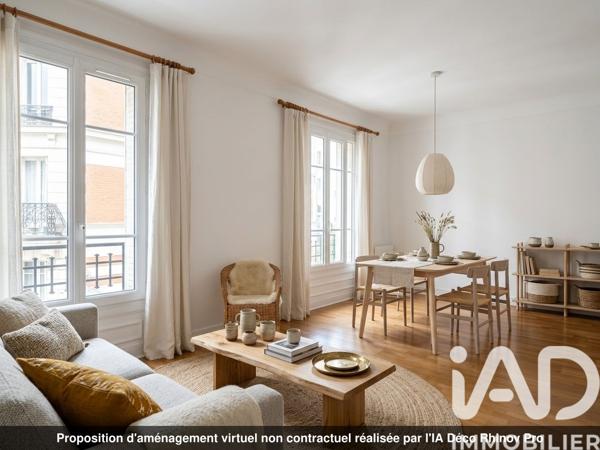 Appartement à vendre 3 pièces 61 m² Bois-Colombes