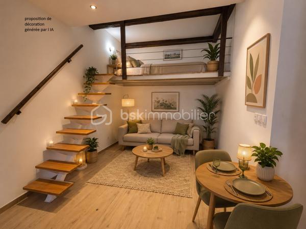 Au cœur du quartier prisé des Halles à Sète, découvrez ce charmant studio de 19 m², agrémenté d’une mezzanine, situé au 2ème étage d’une petite copropriété.

Entièrement rénové, cet appartement offre un cadre de vie agréable et fonctionnel, idéal pour profiter de l’authenticité de Sète. Son emplacement privilégié, à proximité immédiate des Halles, des commerces, des restaurants et de toutes les commodités, vous permettra de vivre pleinement l’ambiance chaleureuse et animée de ce quartier emblématique.
À quelques pas des quais, du centre-ville et des plaisirs de la vie sétoise, ce bien constitue une belle opportunité pour un investissement locatif ou un pied-à-terre au bord de la Méditerranée.

Son agencement avec mezzanine et sa rénovation en font un appartement plein de charme, parfait pour ceux qui souhaitent profiter de Sète à pied, tout en bénéficiant d’un emplacement recherché.

Une belle adresse pour un projet immobilier dans l’une des villes les plus authentiques du littoral méditerranéen.

À découvrir sans tarder !