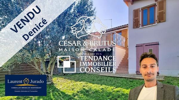 MAISON DE CAMPAGNE 80m2 – CAVES – GARAGE – TERRASSE ET JARDIN