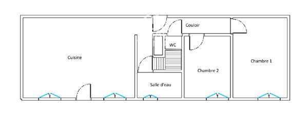 Maison
                                                                                                                                                                                                                                                                                                                        4 pièce(s)                                                                                                                                                                                                          3 chambre(s)                                                                                                                                                                                                          88  m²