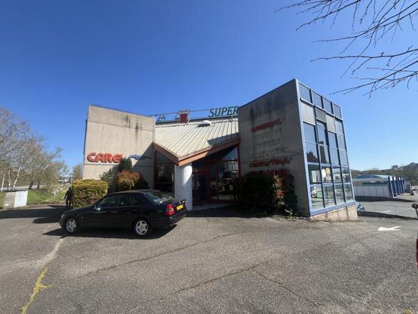 Local professionnel avec visibilité exceptionnelle + option surface supplémentaire – Rond-point de la Gineste, Rodez