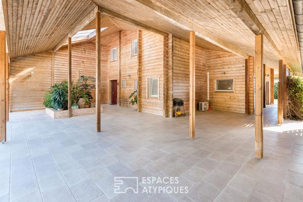 Charmante maison en bois à Samatan