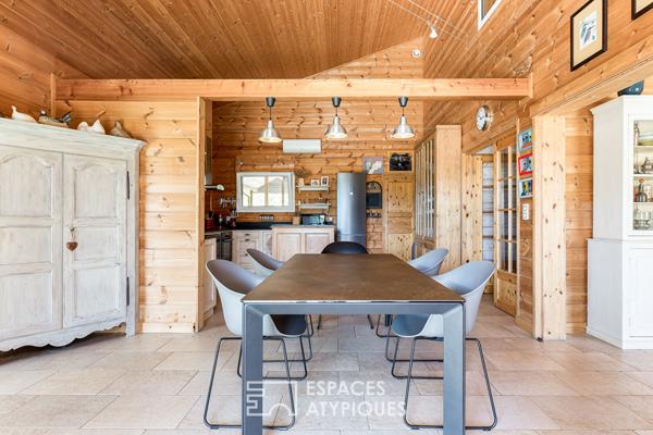 Charmante maison en bois à Samatan