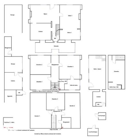 MAISON de Maitre de centre bourg, de 155m² avec DEPENDANCES sur MAROLLES LES BRAULTS
