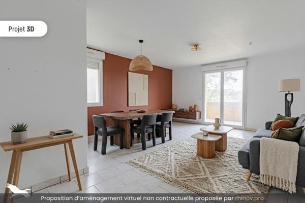 Appartement à vendre |  Lormont |  3 pièces | 62 m²