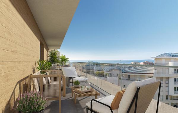 Antibes Juan-les-Pins - Appartement 5 pièces – Vue mer – Nouvelle résidence 7 min des plages