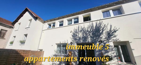 Immeuble 5 appartements rénovés à vendre RAON L'ETAPE (88)