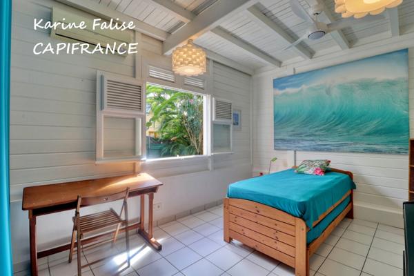 SAINTE LUCE (972) - Villa créole T5 avec bungalow indépendant et piscine – À 300 m de la plage