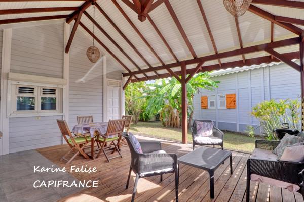 SAINTE LUCE (972) - Villa créole T5 avec bungalow indépendant et piscine – À 300 m de la plage