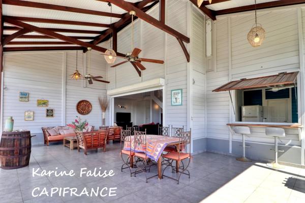 SAINTE LUCE (972) - Villa créole T5 avec bungalow indépendant et piscine – À 300 m de la plage