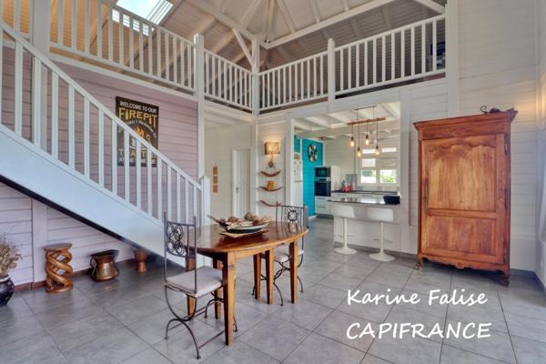 SAINTE LUCE (972) - Villa créole T5 avec bungalow indépendant et piscine – À 300 m de la plage