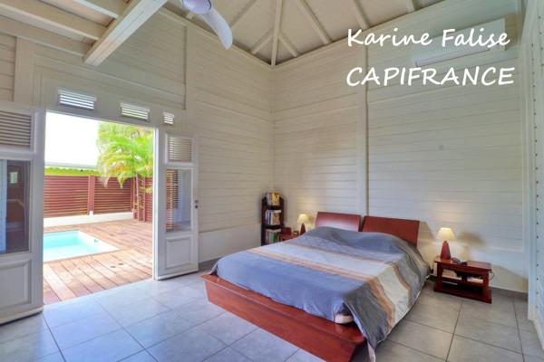 SAINTE LUCE (972) - Villa créole T5 avec bungalow indépendant et piscine – À 300 m de la plage