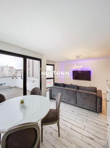 Appartement Stains 2 pièces 47 m² avec Terrasse