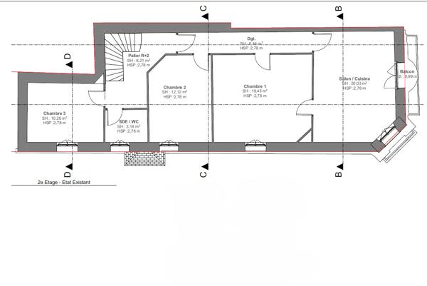 Appartement à rénover - Emplacement d'exception