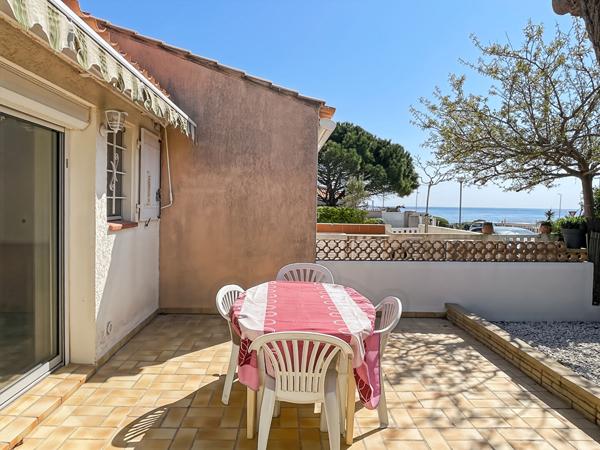 Pavillon Sausset Les Pins 1 pièce(s) 23.39 m2 - terrasse de 15m2 vue mer