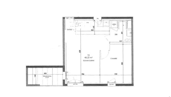 Appartement à vendre 2 pièces 40 m² Saint-Jean-de-Braye