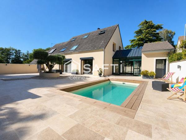 Maison familiale aux portes de Houdan (78) avec piscine