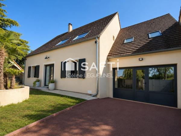 Maison familiale aux portes de Houdan (78) avec piscine