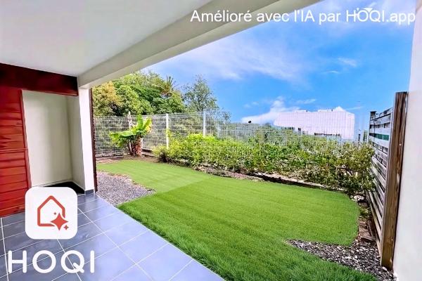 Très bel appartement T4 avec jardin dans une résidence très calme avec piscine