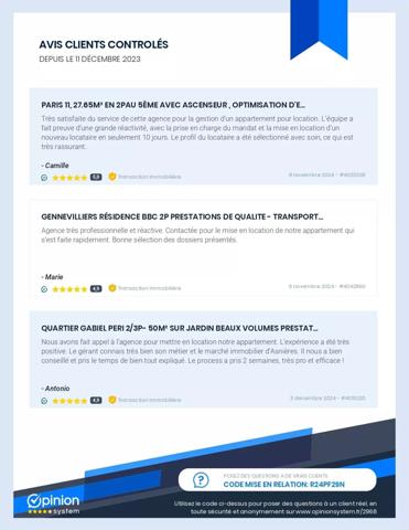 Location Appartement 5 pièces 83 m2 à Asnières-sur-Seine