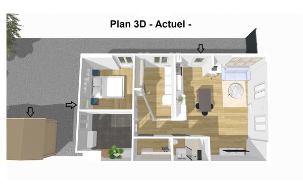Appartement 5 pièces - 59 m² Exclusivité efficity