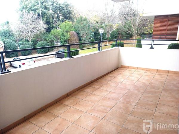 Appartement T2, 40m2, 1 chambre et terrasse