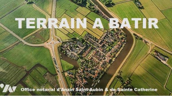 Un terrain à bâtir dans le centre d'AVESNES LE COMTE