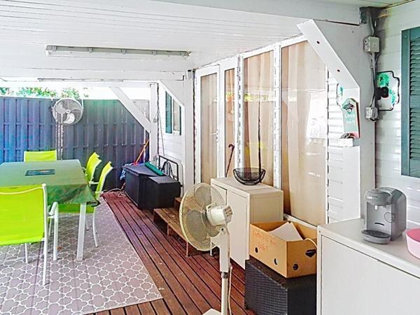 Beauzac(43), mobil home de 26 m2 habitables, 2 chambres sur 122 m2 de terrain