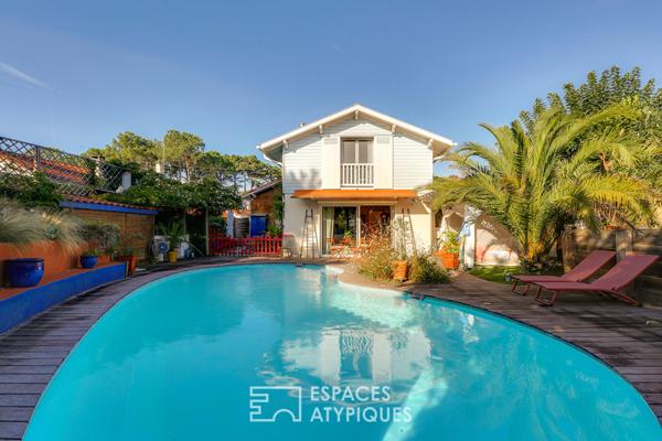 Villa avec piscine à quelques pas des plages
