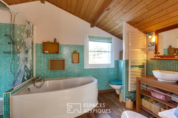 Villa avec piscine à quelques pas des plages