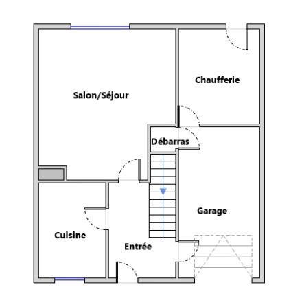 Maison Pinsaguel 5 pièce(s) 92.25 m2 - Jardin 350 m²