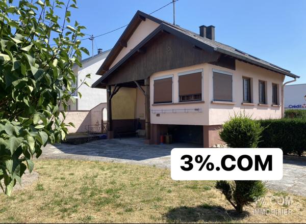 3%COM Maison avec 4 chambres jardin et garage  Mommenheim (67670)