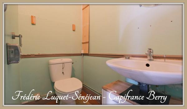 Maison avec jardin à vendre 4 pièces + grenier aménageable à SAINT FLORENT SUR CHER (18)