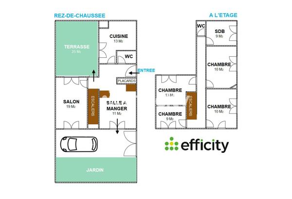 Maison
         6 pièces
        - 120 m² Exclusivité 400 000 € *