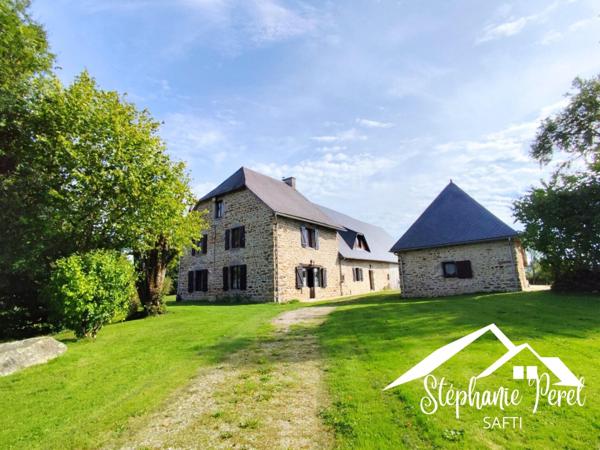 Demeure de caractère en pierre du XIXe – charme, authenticité et potentiel exceptionnel au cœur d’un écrin de verdure