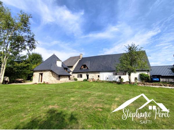 Demeure de caractère en pierre du XIXe – charme, authenticité et potentiel exceptionnel au cœur d’un écrin de verdure