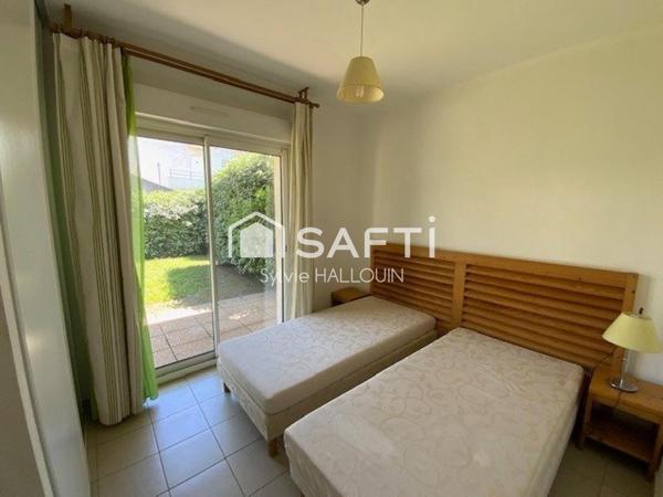 Appt T3 48m² bord de mer avec jardin, et parking