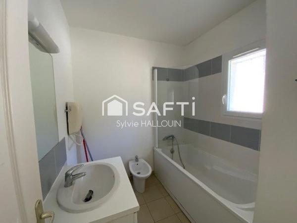 Appt T3 48m² bord de mer avec jardin, et parking