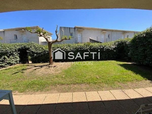 Appt T3 48m² bord de mer avec jardin, et parking